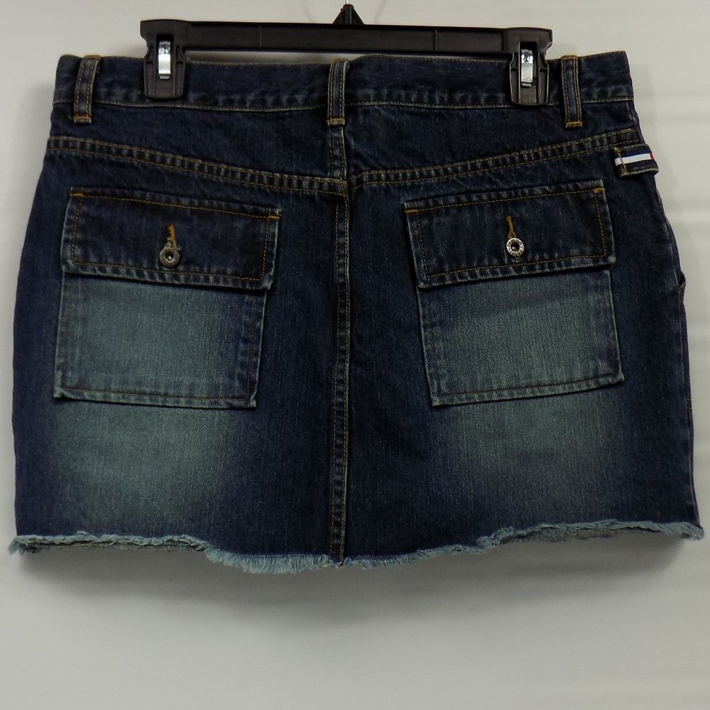 Tommy Hilfiger Denim Mini Skirt Size 11 - Picture 5 of 8